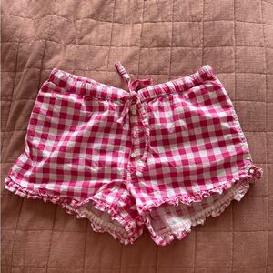 Printfresh Pink Gingham Women's Shorts